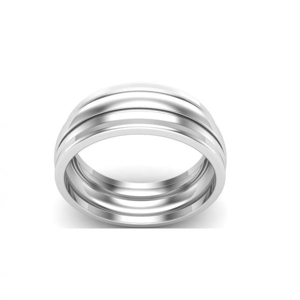 Bague anneau argent Infinity